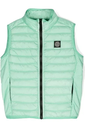 Stone Island Logo-patch padded gilet