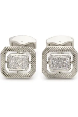 Tateossian Halo rectangular cufflinks