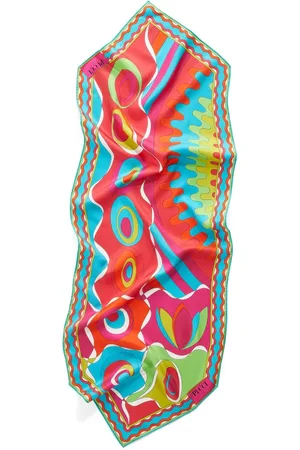 Puccini Bersaglio-print silk twill scarf