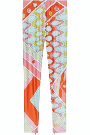 Puccini Abstract-print leggings