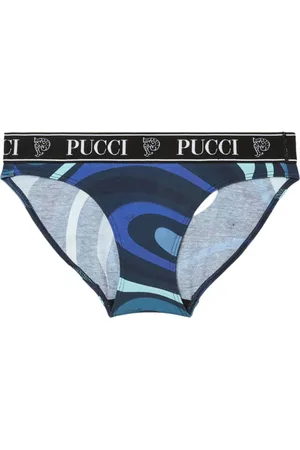 Puccini Logo-print cotton briefs (set of three)