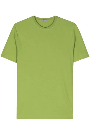 ZANONE Crew-neck organic cotton T-shirt