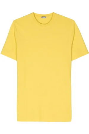 ZANONE Crew-neck organic cotton T-shirt