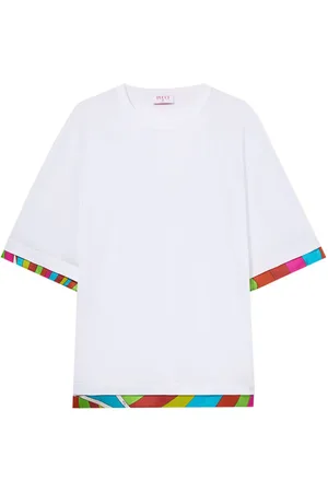 Puccini Iride-print cotton T-shirt