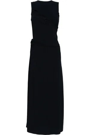 Maison Margiela Lace-detail maxi dress