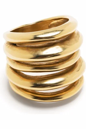 Goossens Spirale 24kt -plated ring