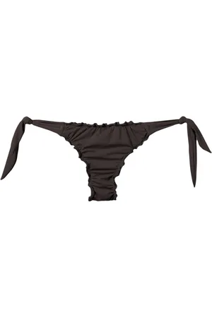 AMIR SLAMA Ruffled trim bikini bottom