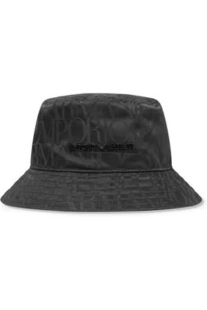 Emporio Armani Logo-appliqu?? jacquard bucket hat