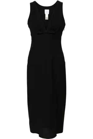 Patou Bow-detail midi dress