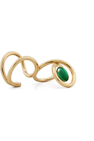 Destree Louise Double inset-gemstone ring