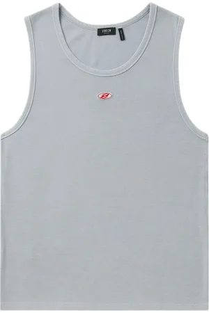 FIVE CM Logo-appliqu?? round-neck tank top