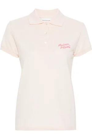 Maison Kitsuné Handwriting cotton polo shirt