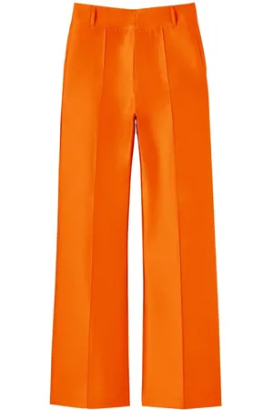 Destree Yoshi pressed-crease trousers