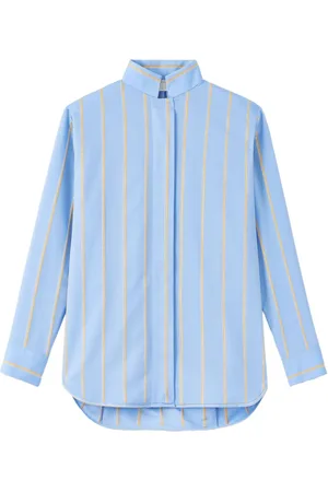 Destree Robert gathered-detail striped blouse