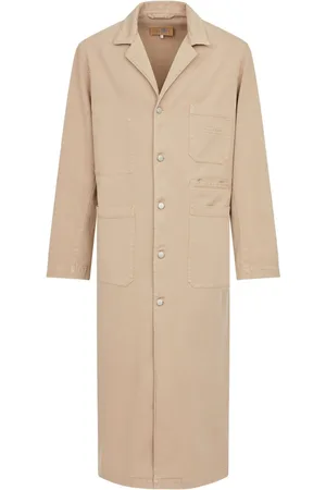 Maison Margiela Single-breasted cotton coat