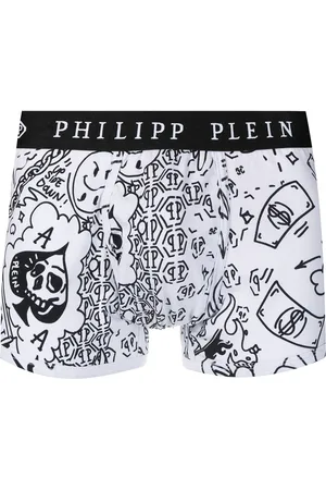 Philipp Plein Graffiti pattern boxers