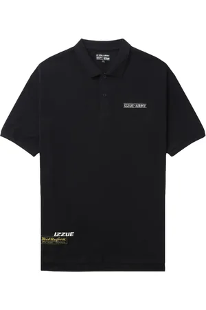 Izzue Logo-print cotton polo shirt