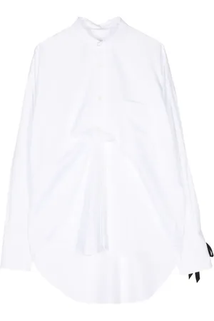 Marina Yee Draped cotton shirt