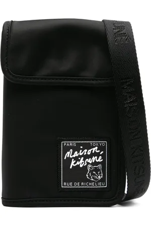 Maison Kitsuné The Traveller bi-fold neck bag