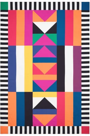 ERES Miroir geometric-print sarong