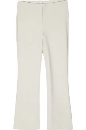 Vince Mid-rise flared trousers