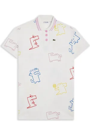 Lacoste Cartoon Crocodiles polo dress