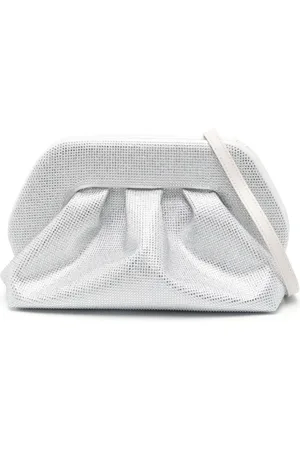THEMOIRÈ Tia crystal-embellished clutch