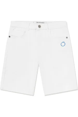 Trussardi Mogurean logo-embroidered shorts