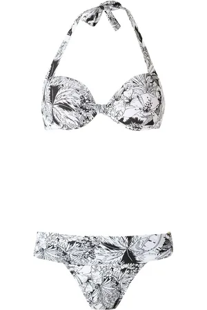 AMIR SLAMA Printed bikini set