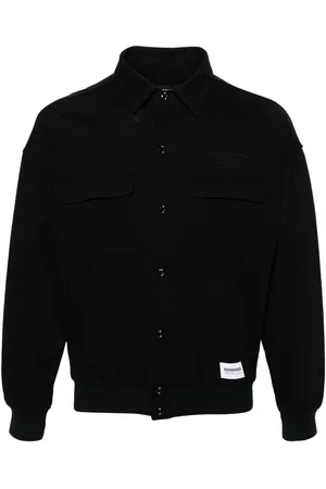 NEIGHBORHOOD Logo-embroidered piqu?? shirt
