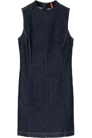 Spanx Sleeveless denim mini dress