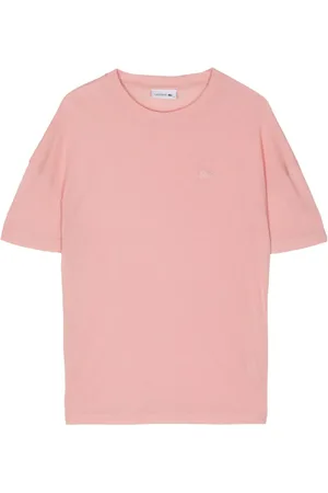 Lacoste Embroidered-logo Lyocell t-shirt