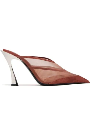 MUGLER Fang 95mm mesh mules