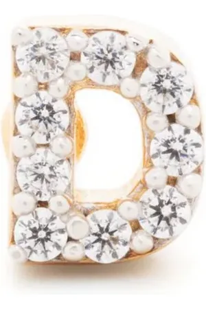 Missoma Pave Initial single earring