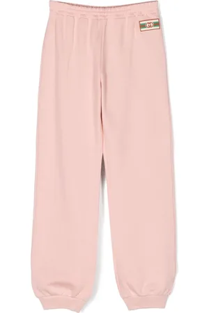 Gucci Logo-patch cotton track pants