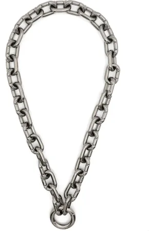 Random Identities Prince Albert chain necklace