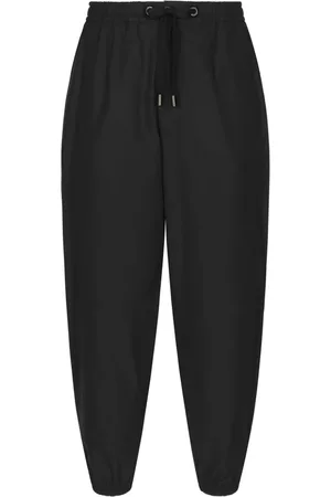 Dolce & Gabbana Drawstring-waist cotton track pants