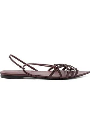 Nensi Dojaka Corset leather sandals