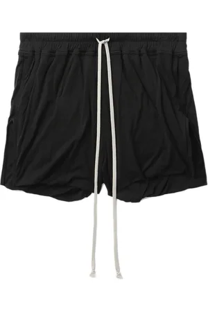 Rick Owens Side-slits cotton shorts