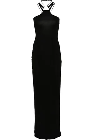Nensi Dojaka Multi-strap maxi dress