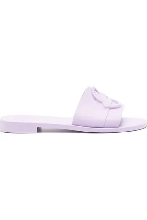 Moncler Mon logo-embossed slides