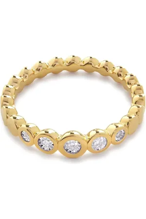 Monica Vinader Graduated half eternity ring