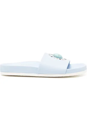 Madison.Maison Athena Sky Open Toe Sandal