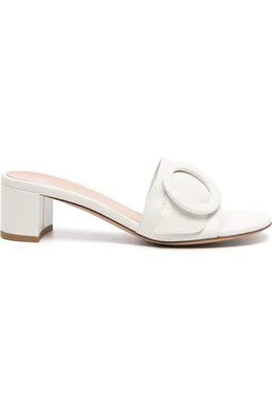 Gianvito Rossi Venezia 45mm leather mules