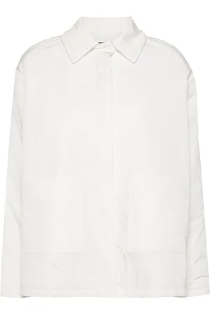 Fabiana Filippi Crinkled padded shirt jacket
