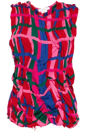 Comme des Garçons Knitted asymmetric design vest