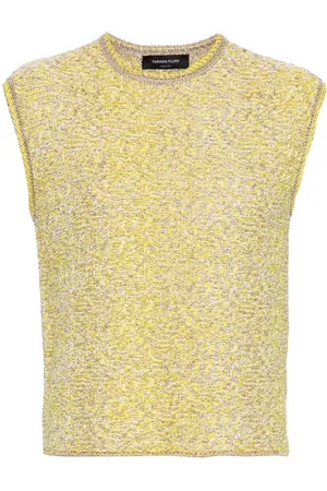Fabiana Filippi Lurex-detail bouclé top