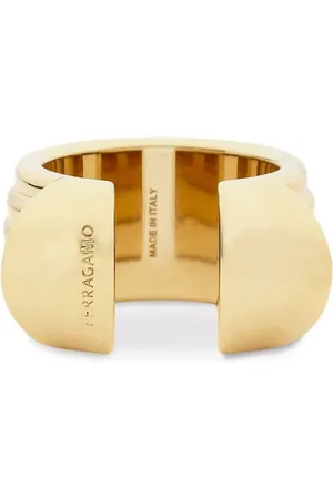 Salvatore Ferragamo Gancini open ring