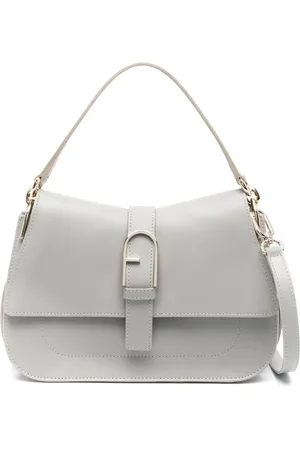 Furla Flow leather tote bag