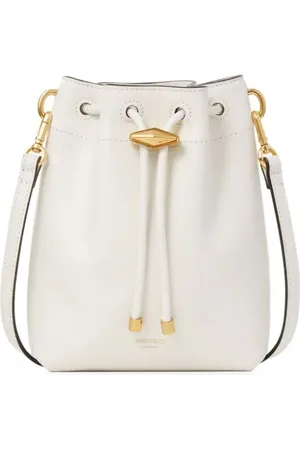 Jimmy Choo Mini Cinch leather bucket bag